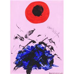 Adolph Gottlieb American Abstract Oil on Canvas