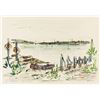Image 1 : Goodridge Roberts Canadian Watercolor on Paper