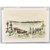 Image 2 : Goodridge Roberts Canadian Watercolor on Paper
