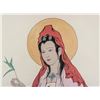Image 3 : Fan Zeng 1938- Chinese Watercolor on Paper Scroll