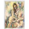 Image 2 : French Impressionist Oil on Panel Signed Nude
