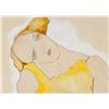 Image 3 : Egon Schiele Austrian Watercolor on Board 1914
