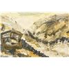 Image 3 : Jan Cybis Polish Modernist Gouache on Board