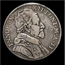 Papal State - Innocenzo XII - Piastra a