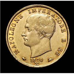 Napoleon I - 4 esemplari  - 40 Lire - 1