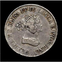 Lucca e Piombino -  - 5 Franchi - 1805