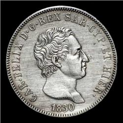 Sardinia - Carlo Felice - 5 Lire - 1830