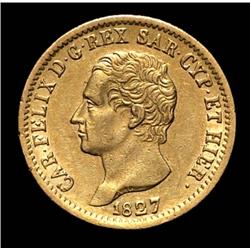 Sardinia - Carlo Felice - 20 Lire - 182