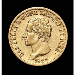 Sardinia - Carlo Felice - 20 Lire - 182