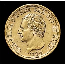 Sardinia - Carlo Felice - 80 Lire - 182