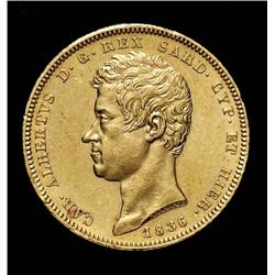 Sardinia - Carlo Alberto - 100 Lire - 1