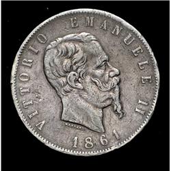 Italy - Vittorio Emanuele II - 5 Lire -