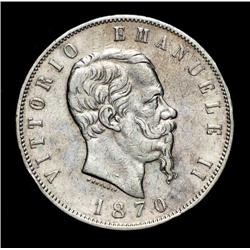 Italy - Vittorio Emanuele II - 5 Lire -