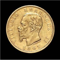 Italy - Vittorio Emanuele II - 20 Lire 