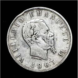 Italy - Vittorio Emanuele II - 2 Lire -