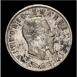 Italy - Vittorio Emanuele II - Forgery 