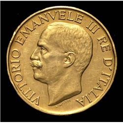 Italy - Vitt. Em. III - 100 L. Fascio -