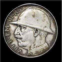 Italy - Vitt. Em. III - 20 L. Elmetto -