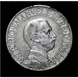 Italy - Vitt. Em. III - Forgery of 2 L.