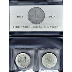Italian Republic - 100 L. Marconi acmon