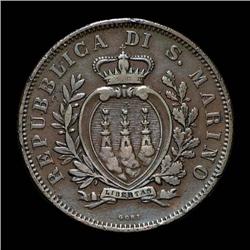 San Marino - 10 centesimi 1893