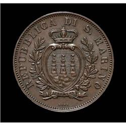 San Marino - 10 centesimi 1894