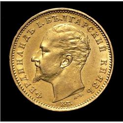 Bulgaria - Ferdinando I - 20 Leva 1894