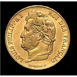 France - Luigi Filippo - 20 fr. 1841