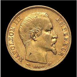 France - Napoleone III - 20 fr. 1859