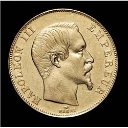 France - Napoleone III - 50 fr. 1857