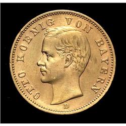German States - Bavaria - Ottone - 20 M