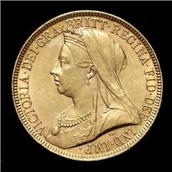 Great Britain - Vittoria - 2 Pound 1893