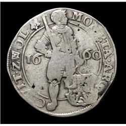 Netherlands - Silver Ducat 1660 Zwolle