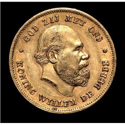 Netherlands - Guglielmo III - 10 Gulden