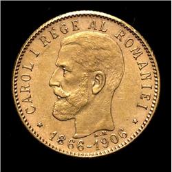 Romania - Carlo I - 20 Lei 1906 
