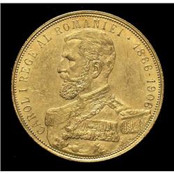 Romania - Carlo I  - 25 Lei 1906 