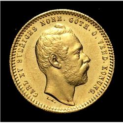 Sweden - Carlo XV - 1 Ducato 1860