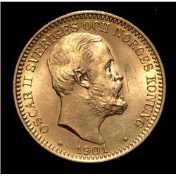 Sweden - Oscar II - 20 Corone four piec