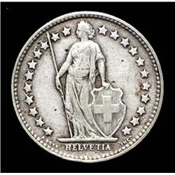 Swiss Confederation - 1/2 Franco 1904