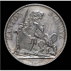 Swiss Confederation - 5 Francs 1867  - 