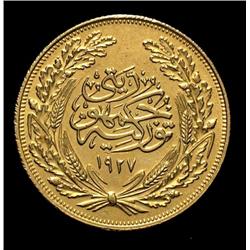 Turkey - Republic - 250 Kurush 1927
