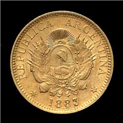 Argentina - Republic - 5 Pesos (1 Argen