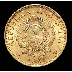 Argentina - Republic - 5 Pesos (1 Argen