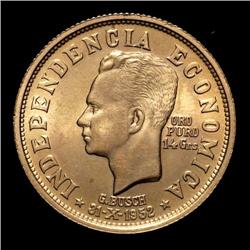 Bolivia - Republic - 14 Gramos 1952