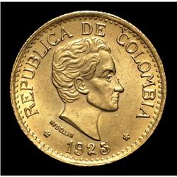 Colombia - Republic - 5 Pesos 1925