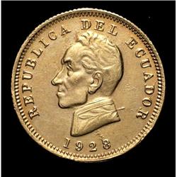Ecuador - Republic - 1 Condor 1928