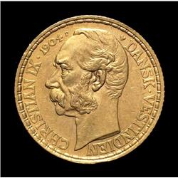 Danish West Indies - Cristiano IX - 4 D