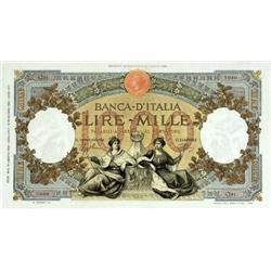 Italian Banknotes - Biglietto di Banca 