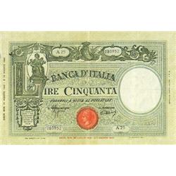 Italian Banknotes - Biglietto di Banca 