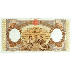 Italian Banknotes - Biglietto di Banca 